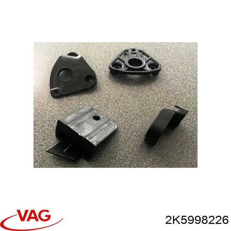 Consola (adaptador) de fixação da luz dianteira direita VAG 2K5998226 preço, a partir de 17,01 USD