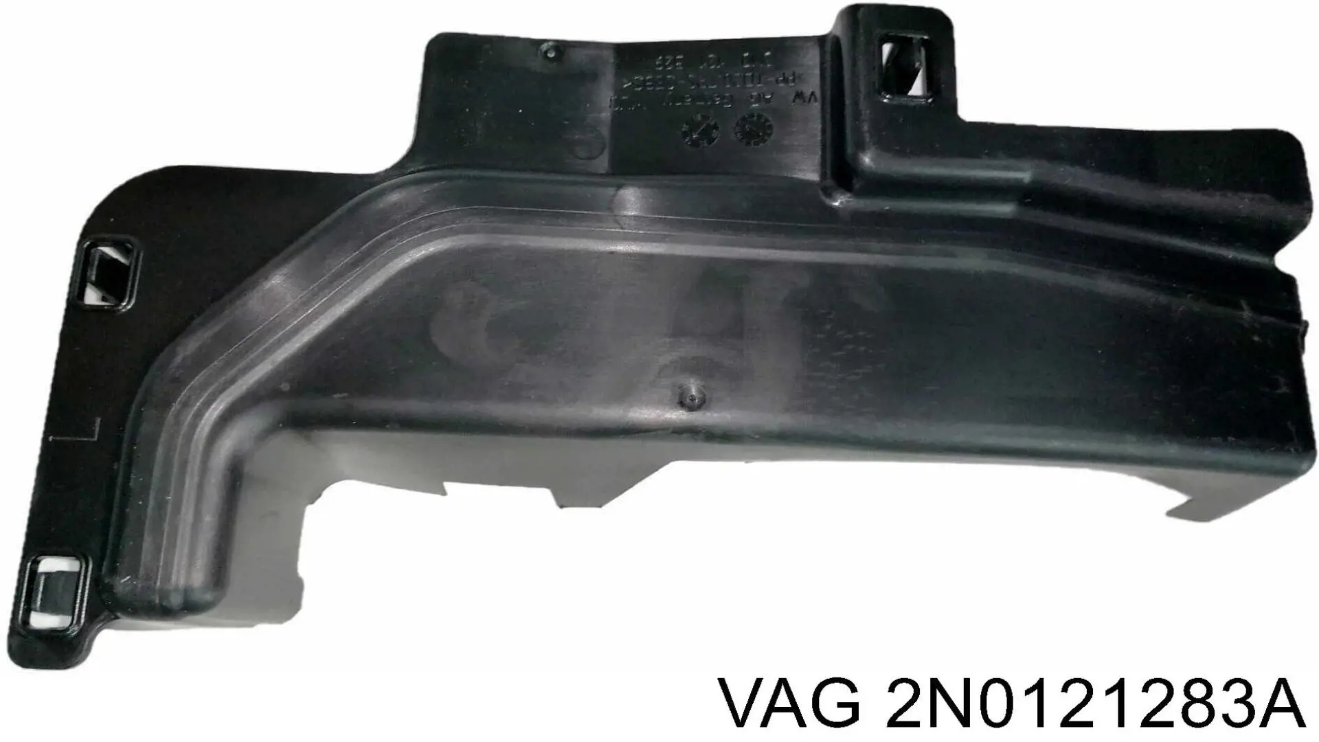 2N0121283A VAG Conduto de ar (defletor) esquerdo do radiador