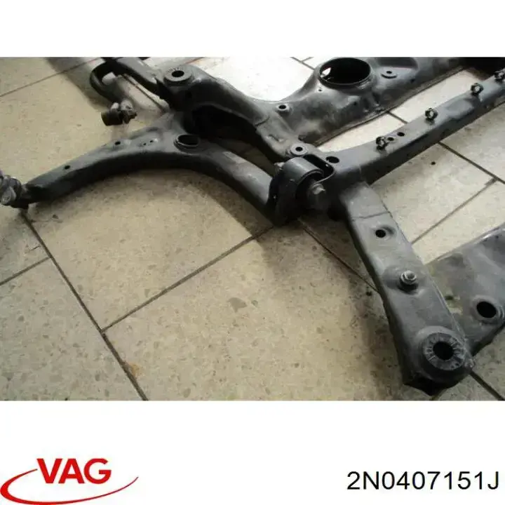 Braço oscilante inferior esquerdo de suspensão dianteira VAG 2N0407151J preço, a partir de 160,04 USD