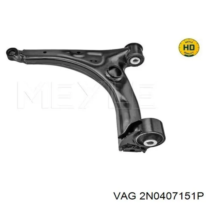 Braço oscilante inferior esquerdo de suspensão dianteira VAG 2N0407151L preço, a partir de 181,10 USD