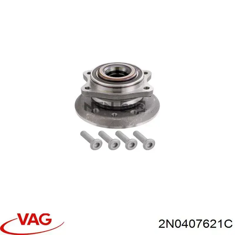 Cubo dianteiro VAG 2N0407621F preço, a partir de 145,69 USD