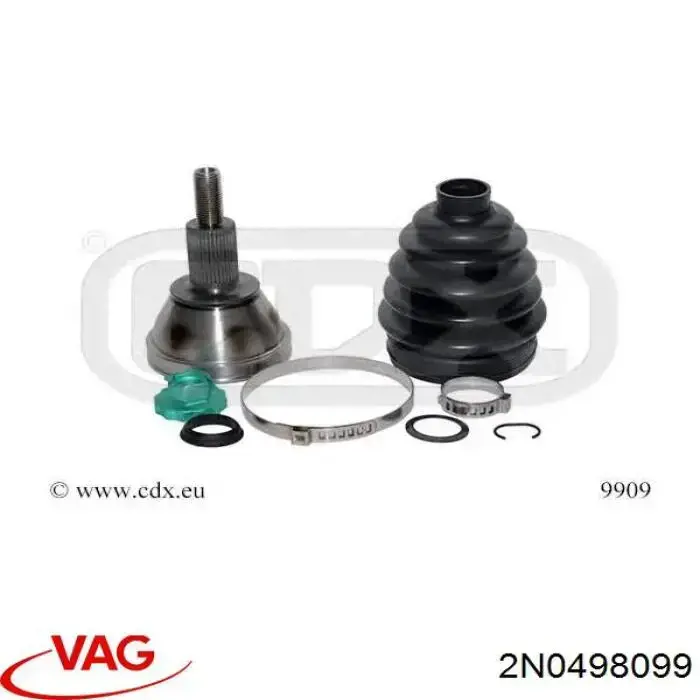 2N0498099 VAG Junta homocinética externa dianteira