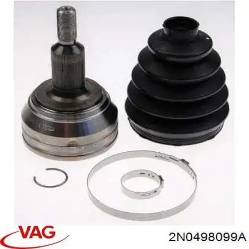 2N0498099A VAG Junta homocinética externa dianteira