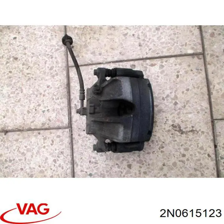 Suporte do freio dianteiro esquerdo VAG 2N0615123 preço, a partir de 148,12 USD