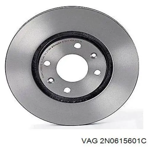 Disco do freio traseiro VAG 2N0615601C preço, a partir de 94,39 USD