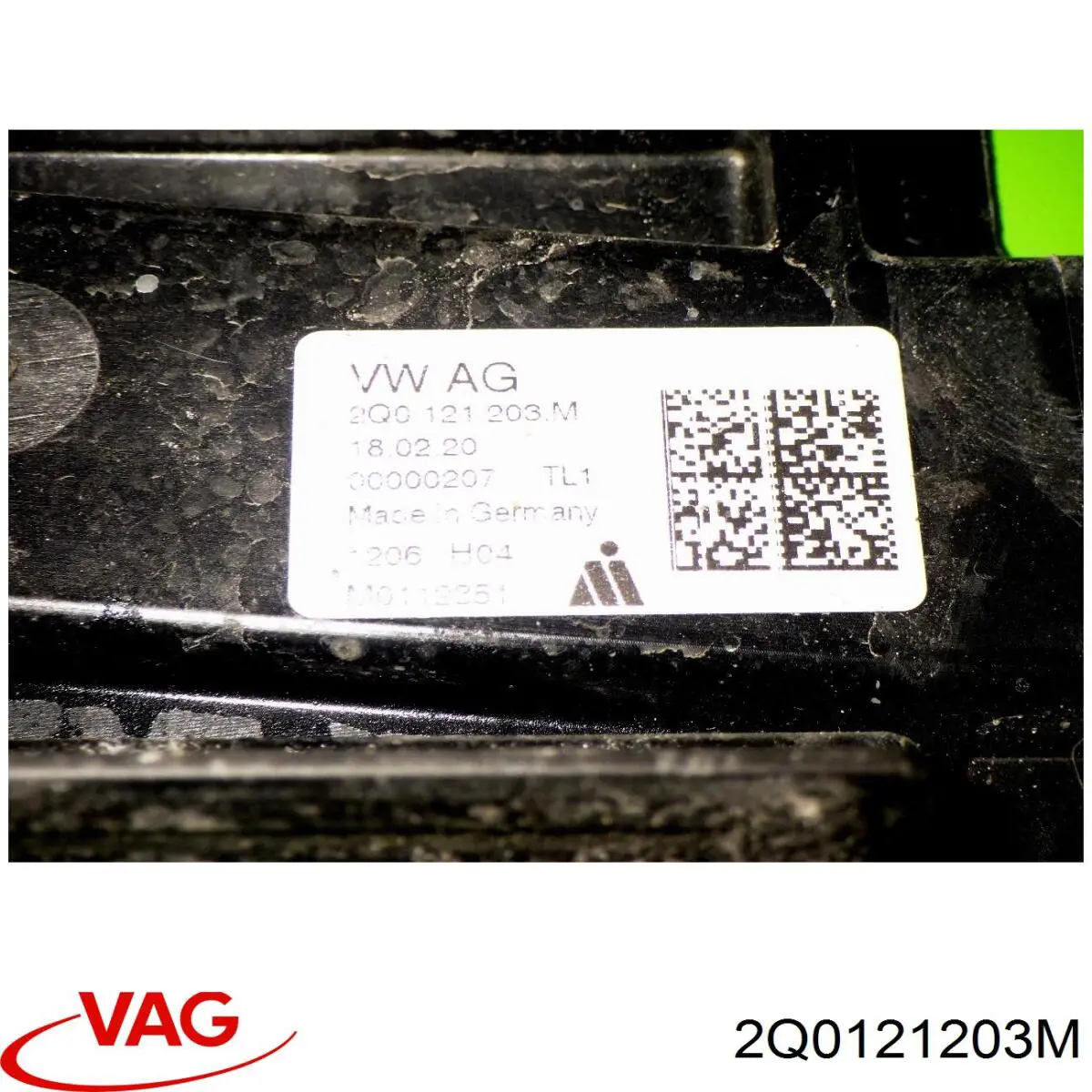 Ventilador elétrico de esfriamento montado (motor + roda de aletas) VAG 2Q0121203M preço, a partir de 364,98 USD