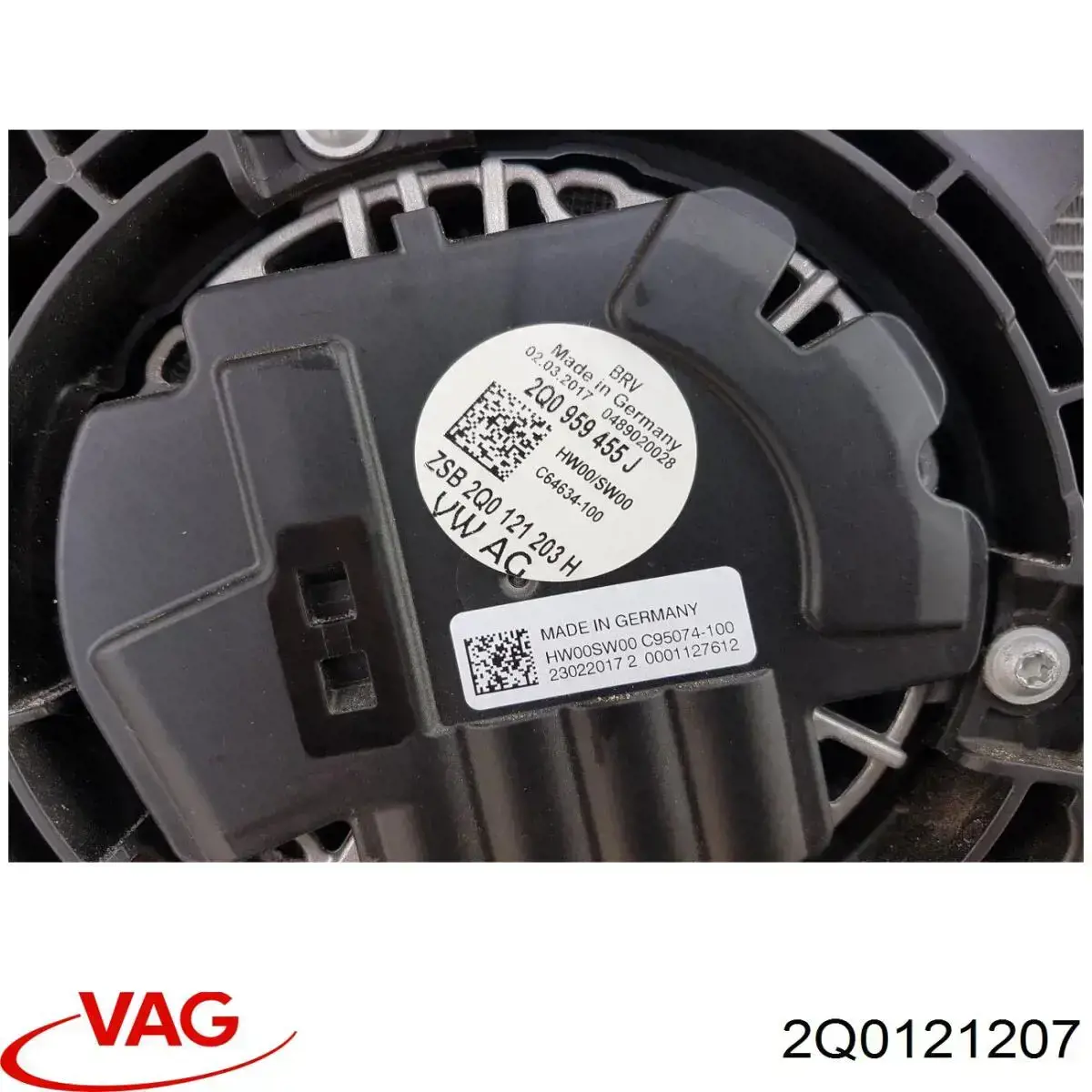 Difusor do radiador de esfriamento VAG 2Q0121207 preço, a partir de 206,19 USD