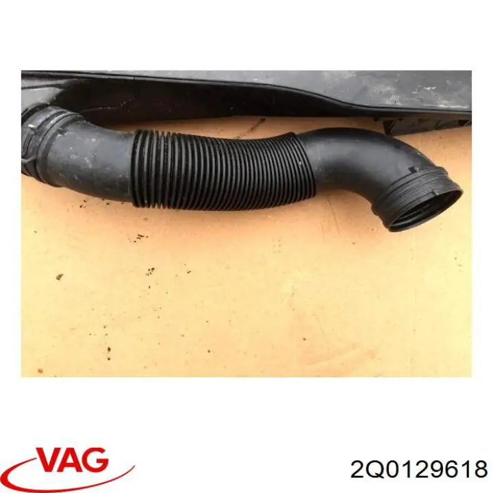 Cano derivado de ar, entrada de filtro de ar VAG 2Q0129618 preço, a partir de 41,41 USD