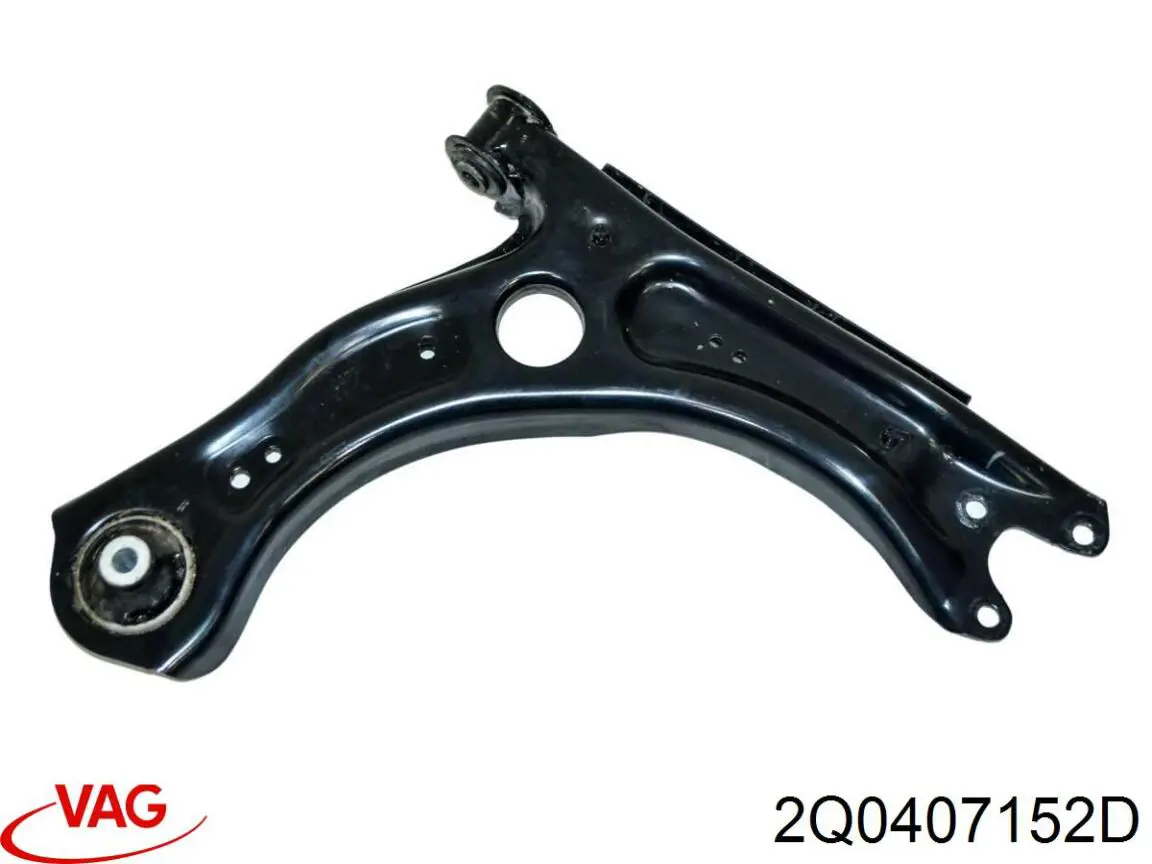 Braço oscilante inferior direito de suspensão dianteira VAG 2Q0407152B preço, a partir de 69,62 USD