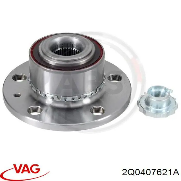 Cubo dianteiro VAG 2Q0407621A preço, a partir de 136,27 USD