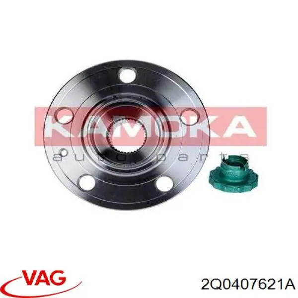 Compre 2Q0407621A VAG Cubo dianteiro