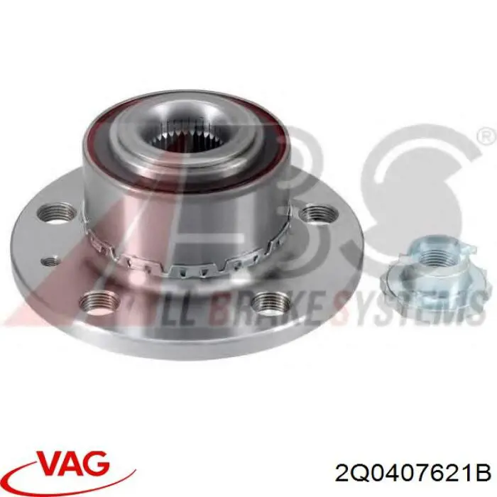 Compre 2Q0407621B VAG Cubo dianteiro