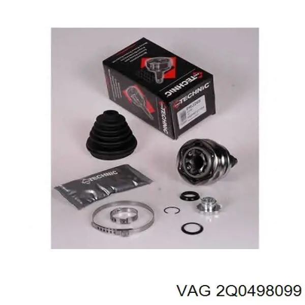 Compre 2Q0498099 VAG Junta homocinética externa dianteira