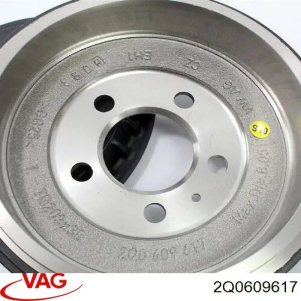 Compre 2Q0609617 VAG Tambor do freio traseiro