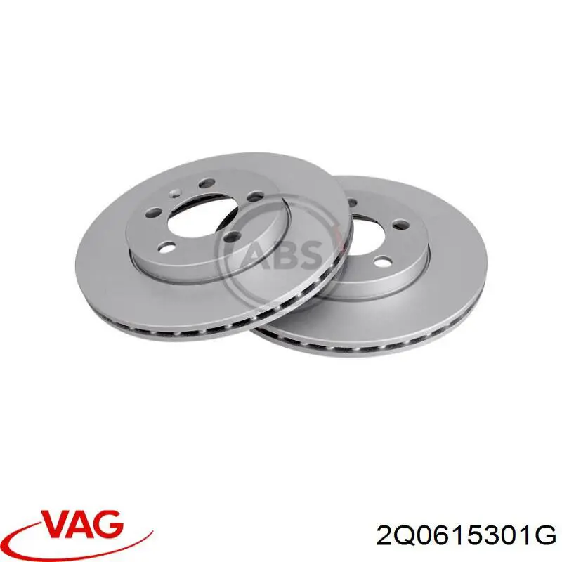 Disco do freio dianteiro VAG 2Q0615301G preço, a partir de 34,75 USD