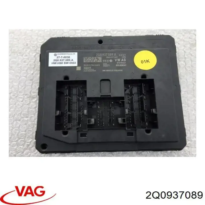 Unidade de conforto VAG 2Q0937089 preço, a partir de 116,71 USD