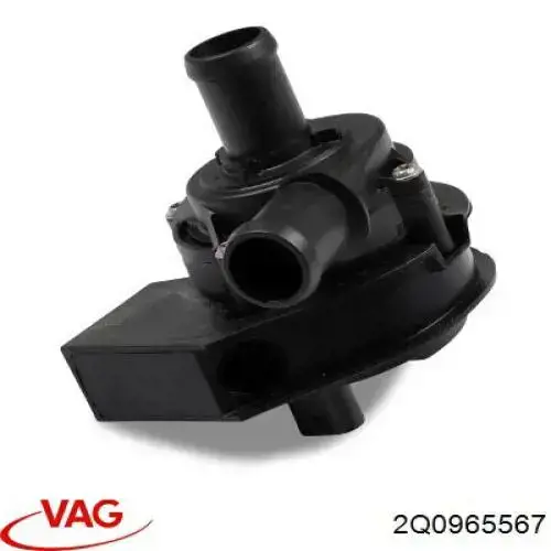 Bomba de água (bomba) de esfriamento, adicional elétrica VAG 2Q0965567 preço, a partir de 83,91 USD