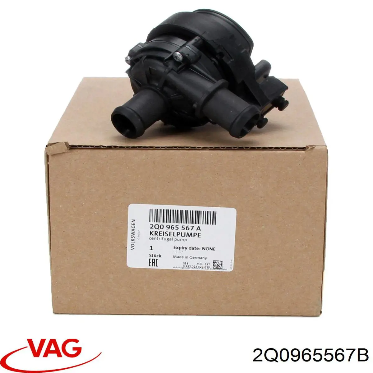 Bomba de água (bomba) de esfriamento, adicional elétrica VAG 5Q0965567H preço, a partir de 80,01 USD