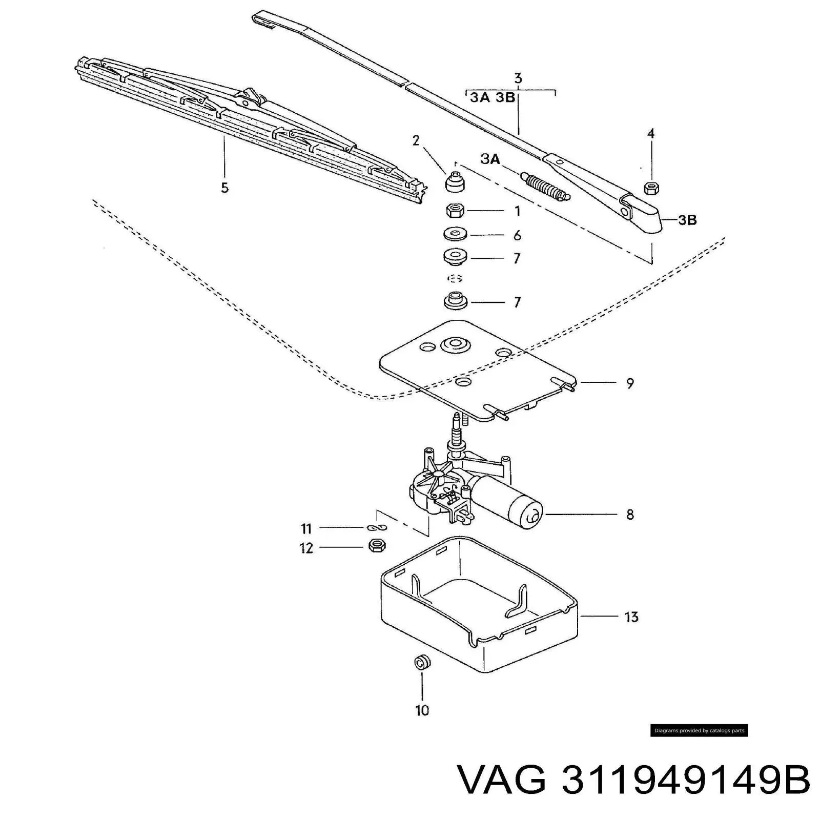  VAG 311949149B preço, a partir de 4,23 USD