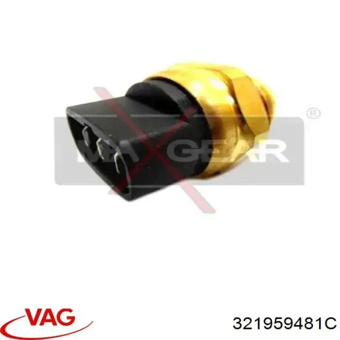 321959481C VAG Sensor de temperatura do fluido de esfriamento (de ativação de ventilador do radiador)