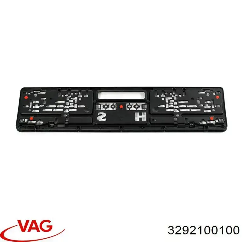 Painel de fixação de matrícula dianteira VAG 3292100100 preço, a partir de 39,14 USD