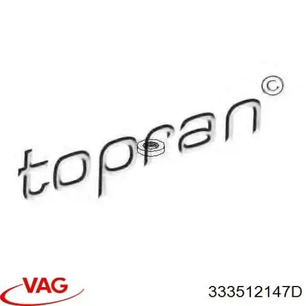 Compre 333512147D VAG Suporte de amortecedor traseiro