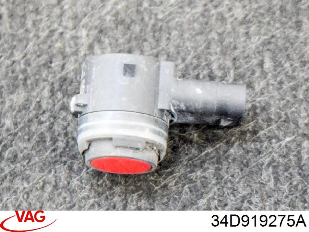 34D919275A VAG Sensor traseiro de sinalização de estacionamento (sensor de estacionamento)