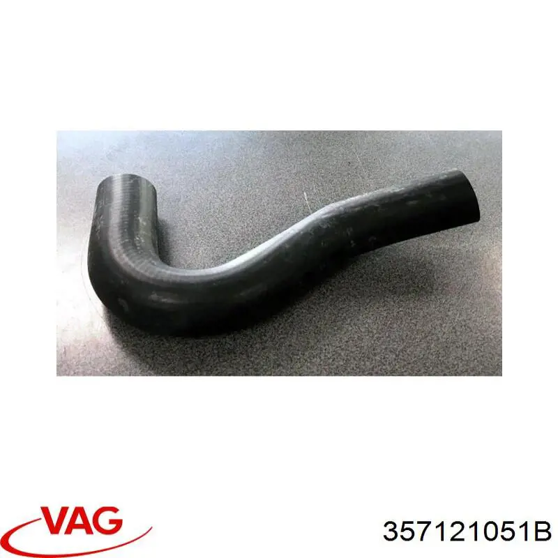 Compre 357121051B VAG Mangueira (cano derivado) inferior do radiador de esfriamento