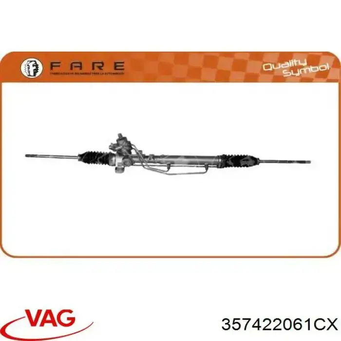Compre 357422061CX VAG Cremalheira da direção