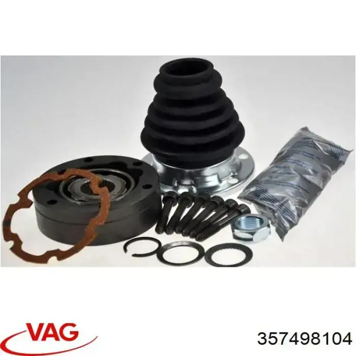 Junta homocinética interna dianteira VAG 357498104 preço, a partir de 38,96 USD