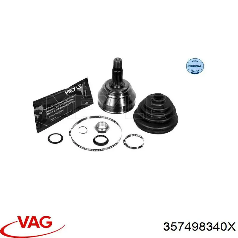 Compre 357498340X VAG Junta homocinética externa dianteira