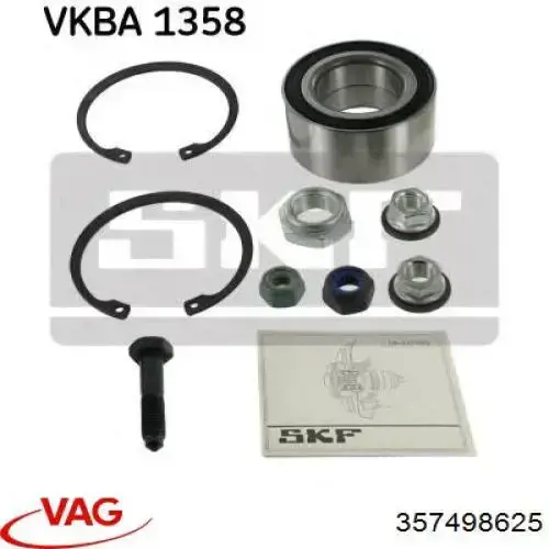 Rolamento de cubo traseiro VAG 357498625 preço, a partir de 27,68 USD