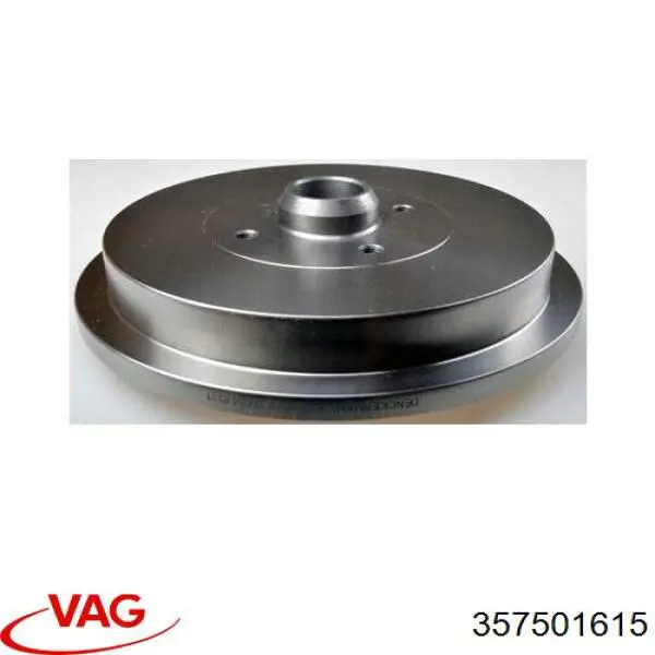 Compre 357501615 VAG Tambor do freio traseiro