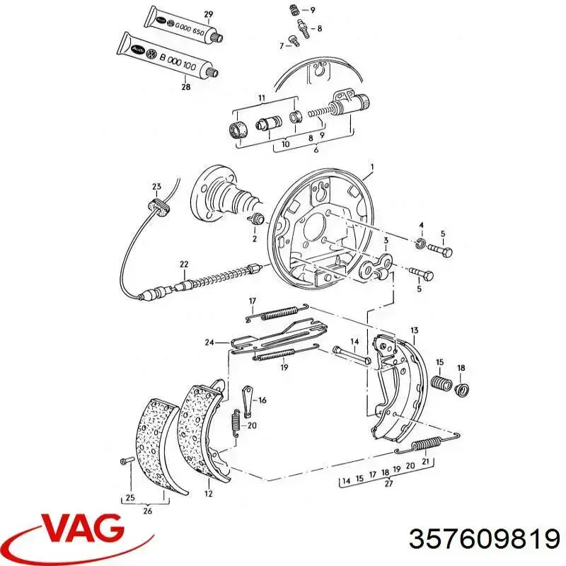  VAG 357609819 preço, a partir de 14,40 USD