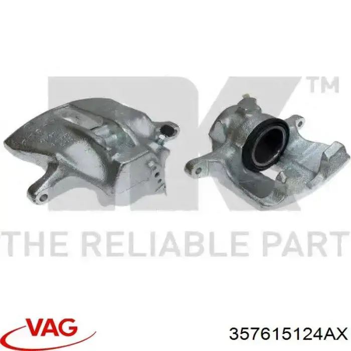 Suporte do freio dianteiro direito VAG 357615124AX preço, a partir de 49,42 USD