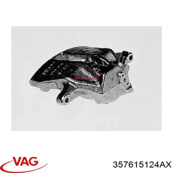 Compre 357615124AX VAG Suporte do freio dianteiro direito