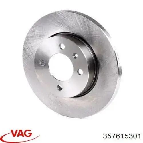 Compre 357615301 VAG Disco do freio dianteiro