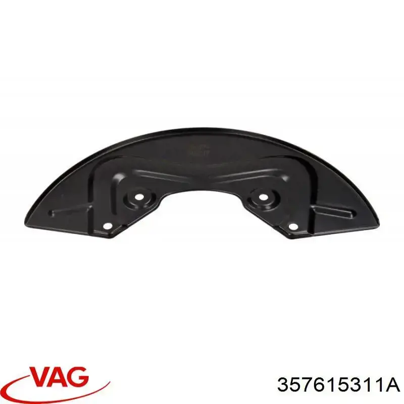 Compre 357615311A VAG Proteção do freio de disco dianteiro