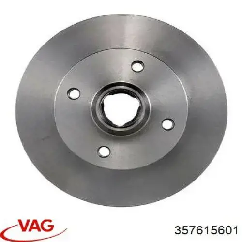 Compre 357615601 VAG Disco do freio traseiro