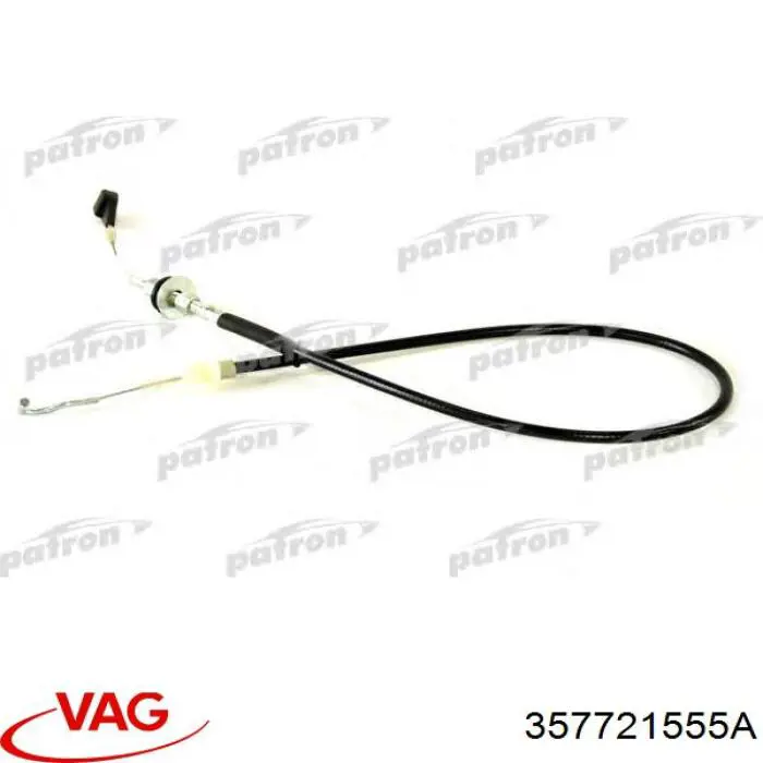 Cabo/pedal de gás (de acelerador) VAG 357721555A preço, a partir de 18,80 USD