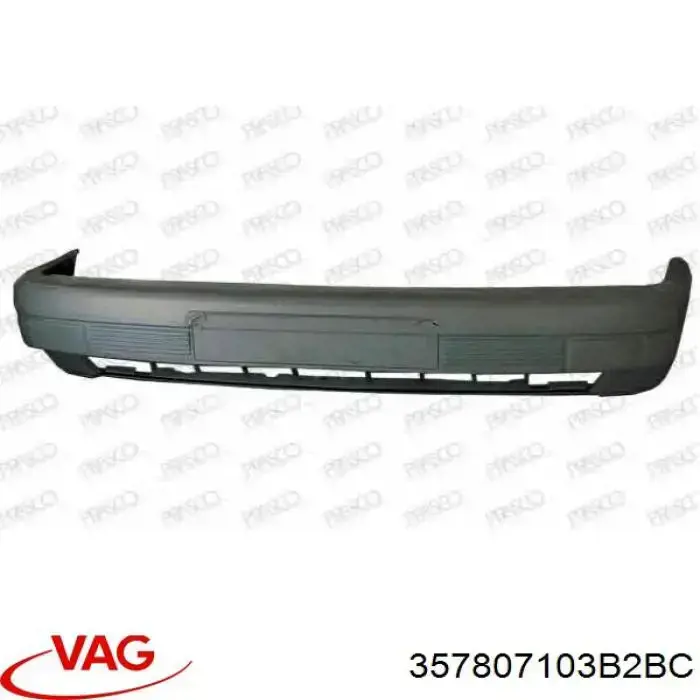 Pára-choque dianteiro VAG 357807103B2BC preço, a partir de 102,28 USD