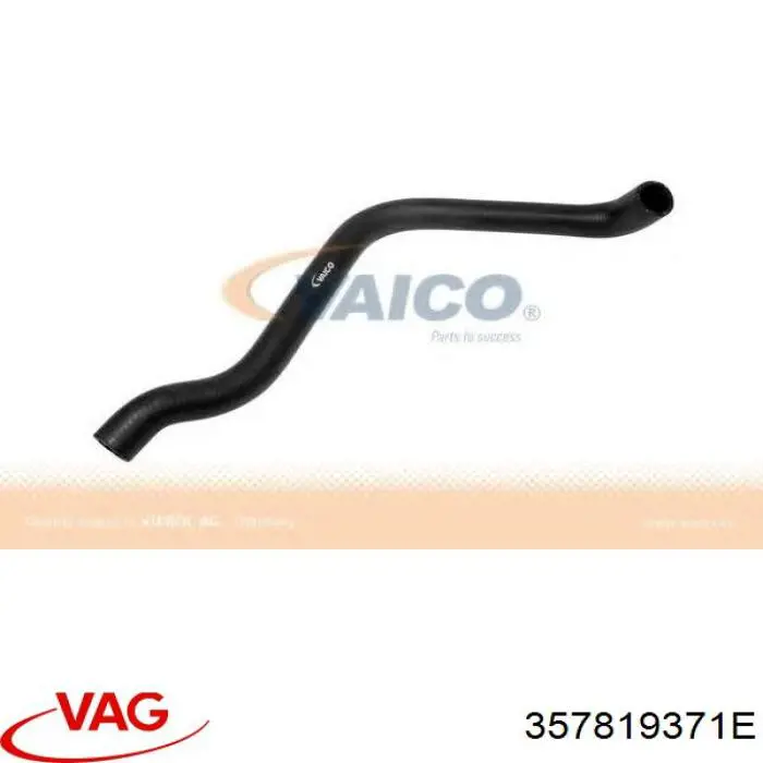 Mangueira do radiador de aquecedor (de forno), fornecimento VAG 357819371E preço, a partir de 9,35 USD