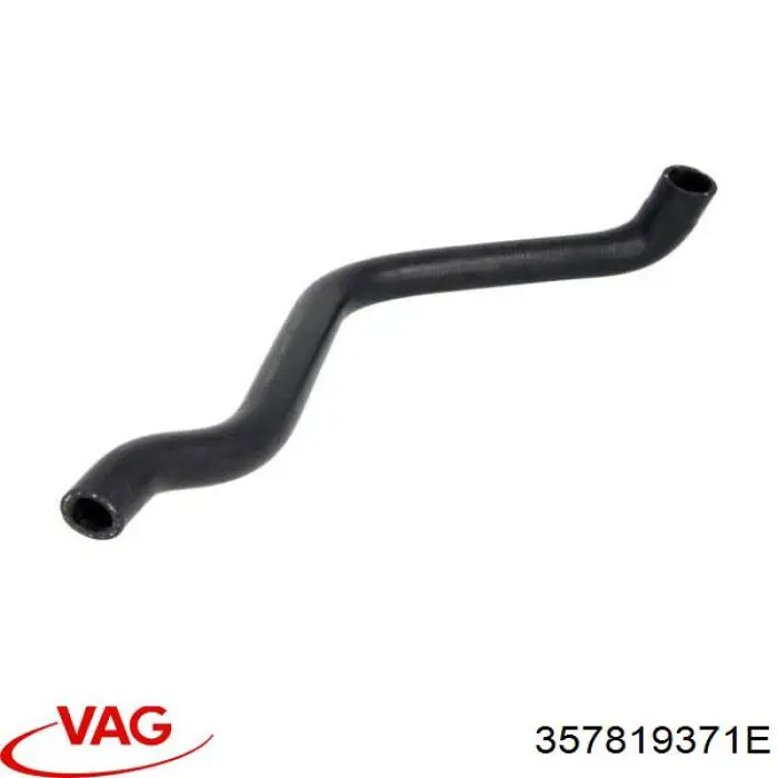 Compre 357819371E VAG Mangueira do radiador de aquecedor (de forno), fornecimento