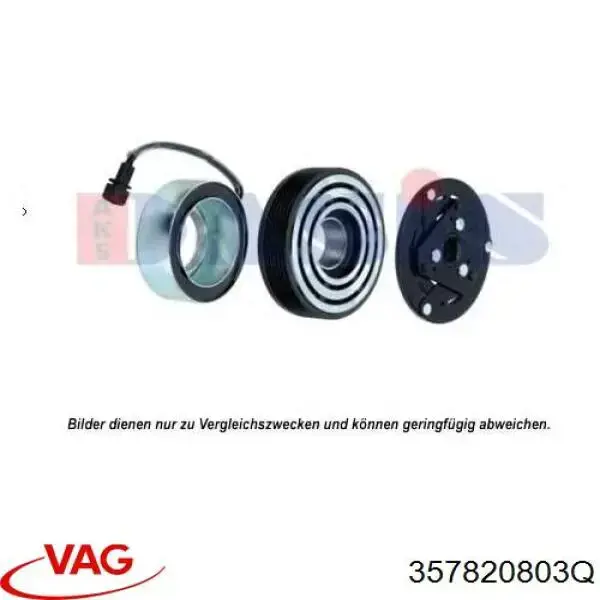 Compre 357820803Q VAG Compressor de aparelho de ar condicionado