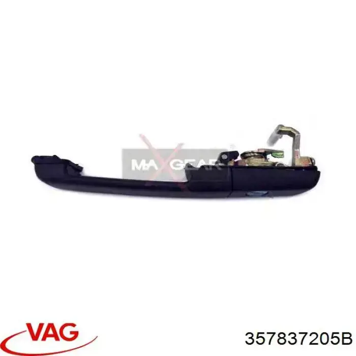 Maçaneta dianteira esquerda externa da porta VAG 357837205B preço, a partir de 14,10 USD