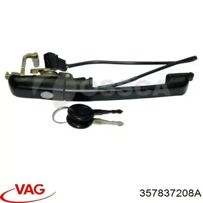 Compre 357837208A VAG Maçaneta dianteira direita da porta externa