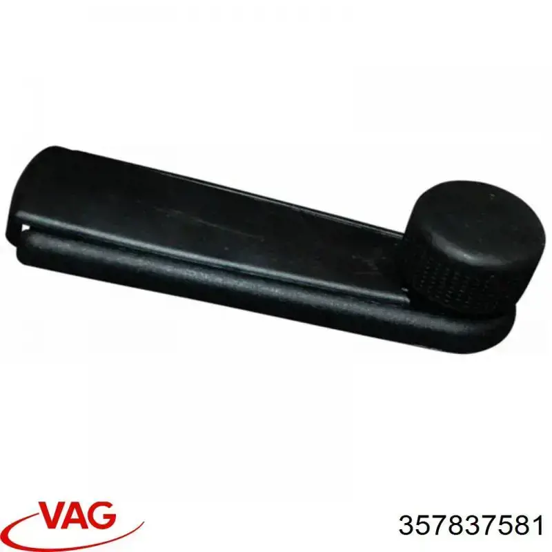 357837581 VAG Puxador de acionamento de vidro da porta dianteira