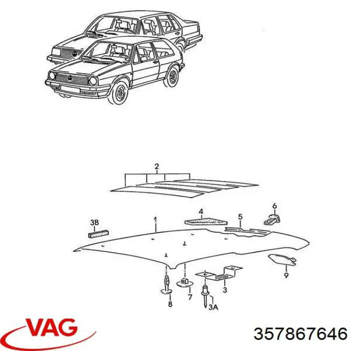  VAG 357867646 preço, a partir de 1,15 USD