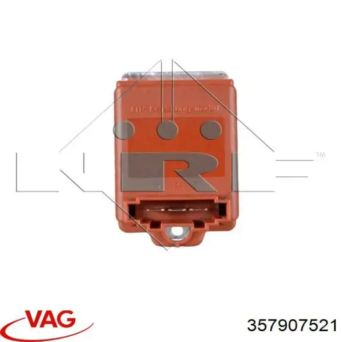 Compre 357907521 VAG Resistor (resistência) de ventilador de forno (de aquecedor de salão)