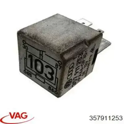 Compre 357911253 VAG Relê das velas de incandescência